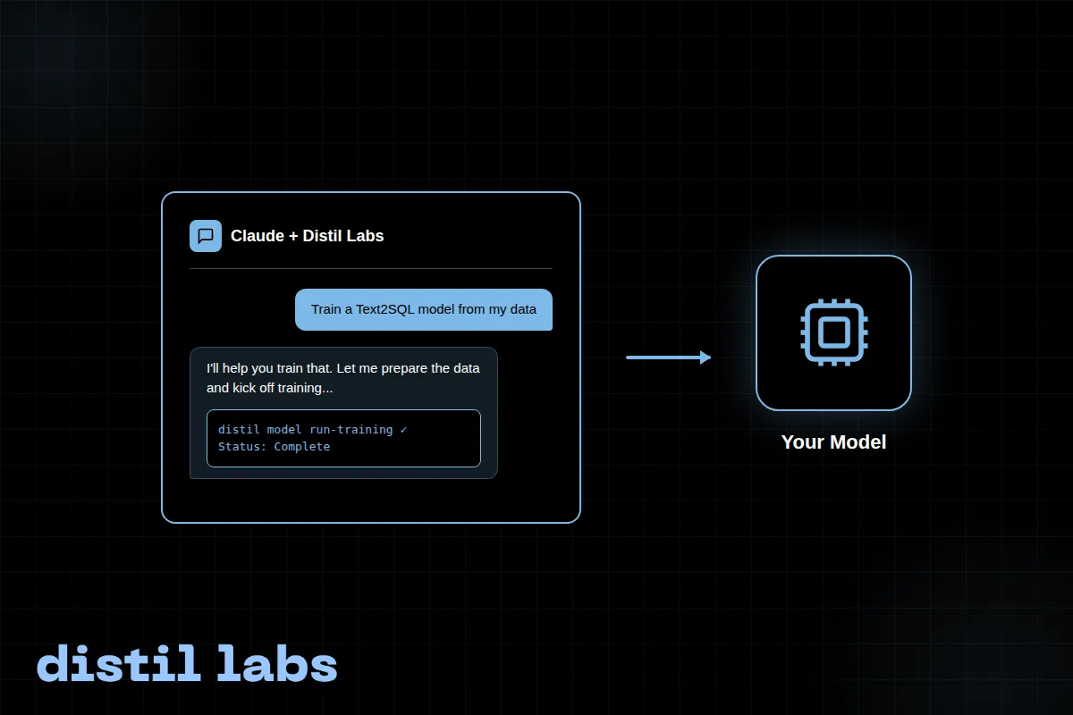 Train Your SLM with the distil labs Claude Skill